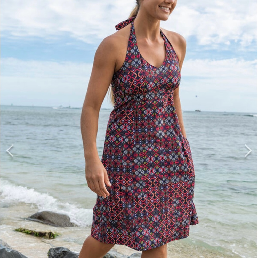 Krimson Klover Beck Halter Dress from Title Nine